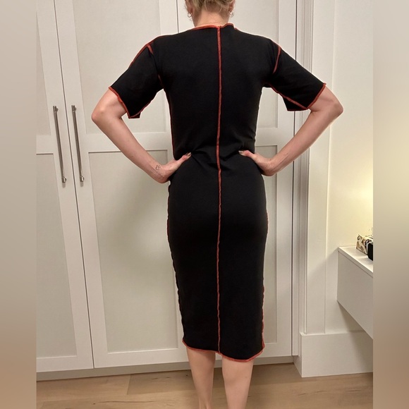 Black fitted Dress - Picture 3 of 5